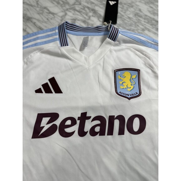 Adidas 24/25 Aston Villa Away Football Soccer Jersey Mens Medium KA6896 210 NEW - Picture 5 of 10